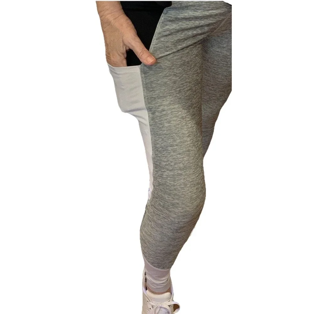 Pink Victoria's Secret Ultimate High Waist Yoga Leggings Spell Out Shiny Small/P